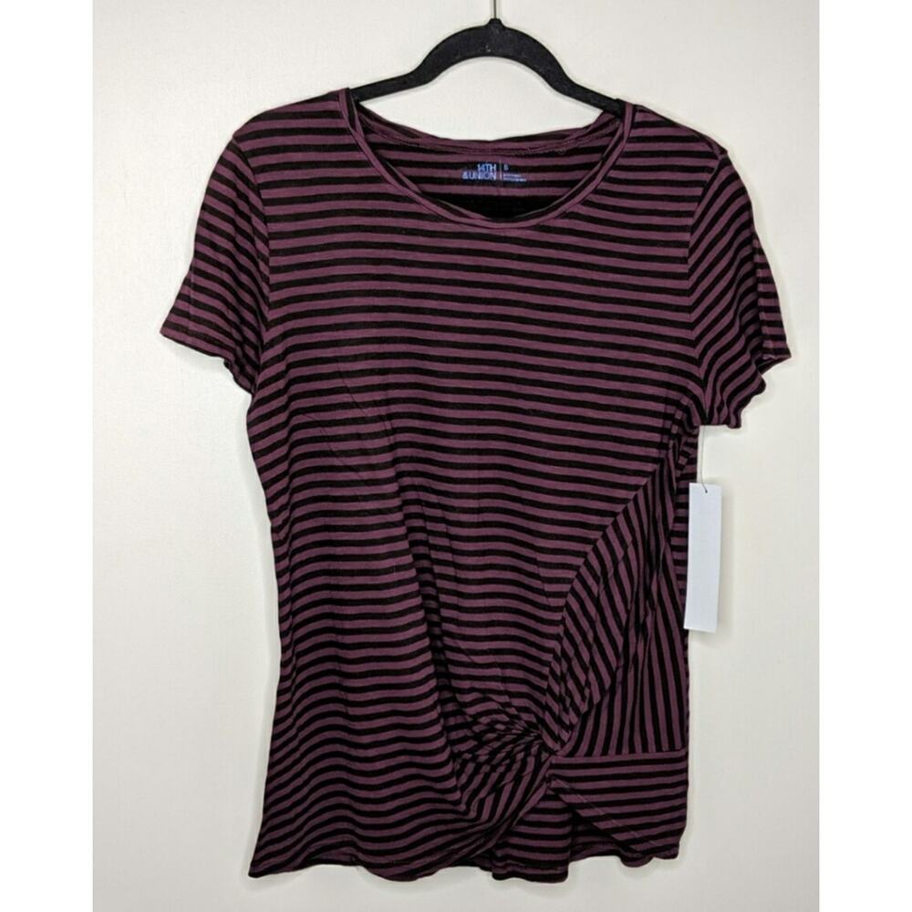 14th & Union Twist Front Tee - Size S - NWT